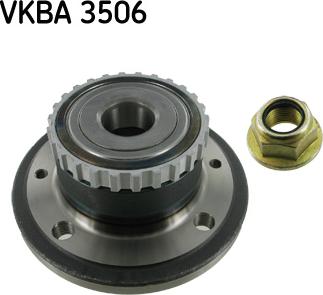 SKF VKBA 3506 - Kit de roulements de roue cwaw.fr