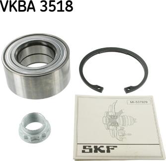 SKF VKBA 3518 - Kit de roulements de roue cwaw.fr