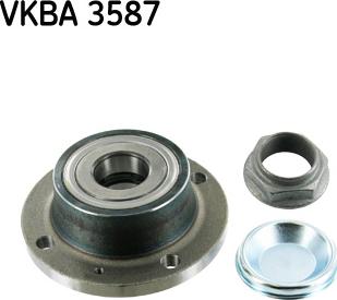 SKF VKBA 3587 - Kit de roulements de roue cwaw.fr