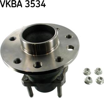 SKF VKBA 3534 - Moyeu de roue cwaw.fr