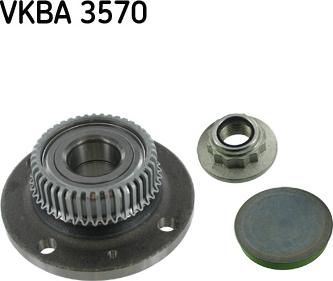 SKF VKBA 3570 - Kit de roulements de roue cwaw.fr