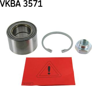 SKF VKBA 3571 - Kit de roulements de roue cwaw.fr