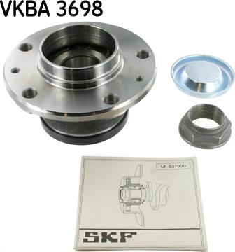 SKF VKBA 3698 - Kit de roulements de roue cwaw.fr