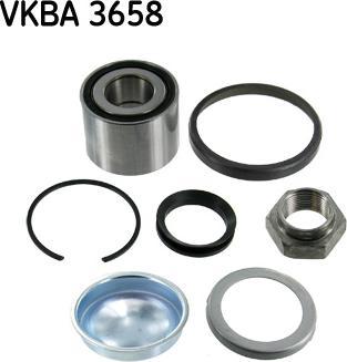 SKF VKBA 3658 - Kit de roulements de roue cwaw.fr