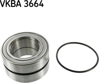 SKF VKBA 3664 - Kit de roulements de roue cwaw.fr