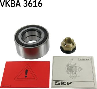 SKF VKBA 3616 - Kit de roulements de roue cwaw.fr