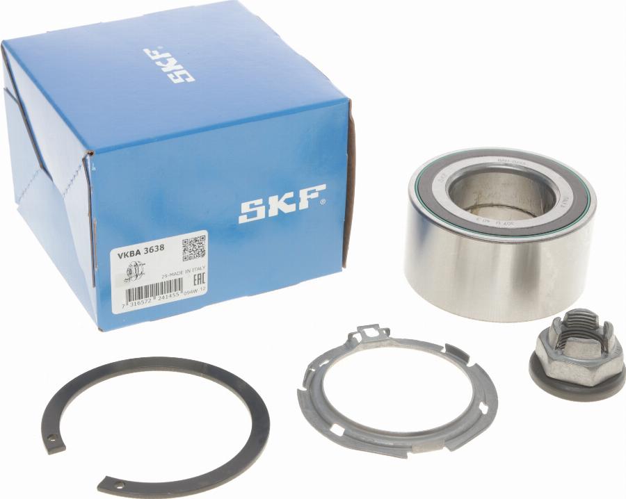 SKF VKBA 3638 - Kit de roulements de roue cwaw.fr