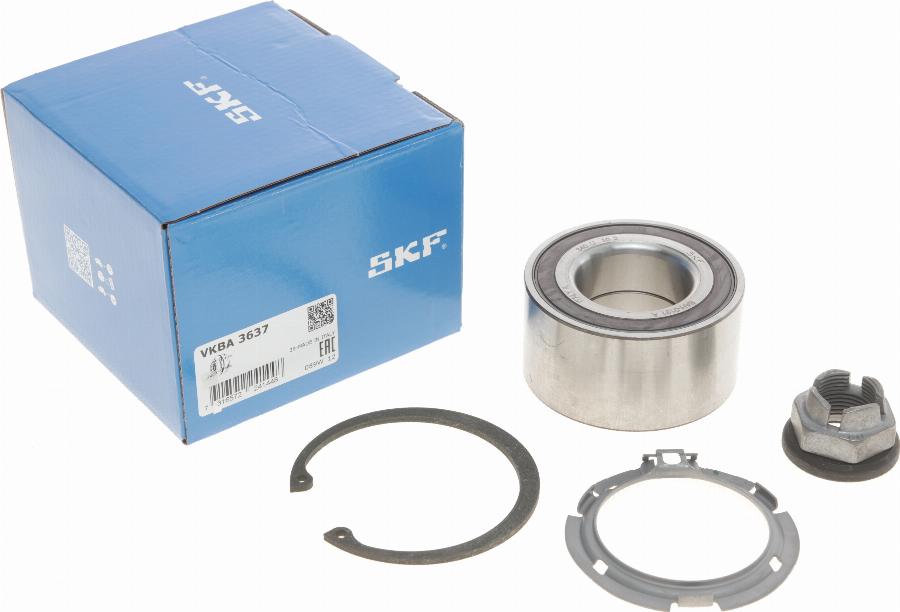 SKF VKBA 3637 - Kit de roulements de roue cwaw.fr