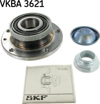 SKF VKBA 3621 - Kit de roulements de roue cwaw.fr