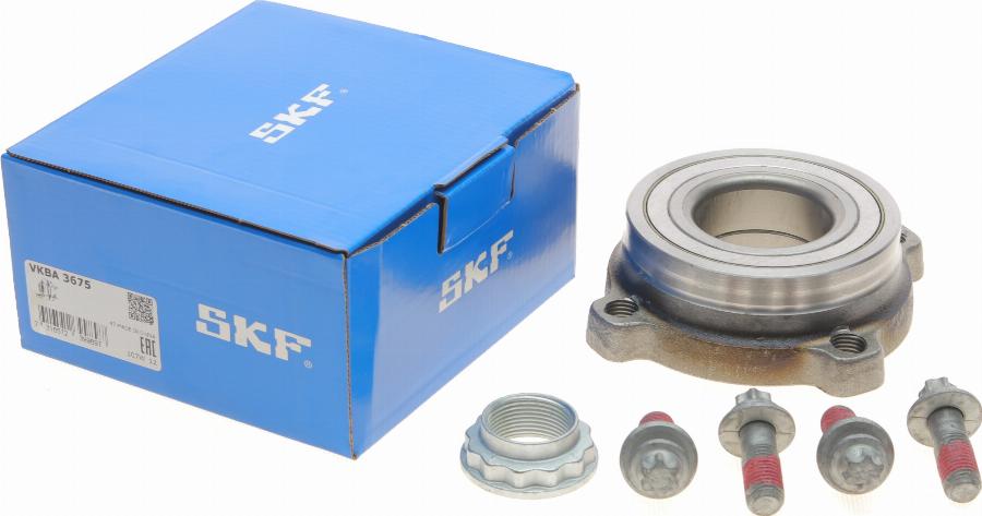 SKF VKBA 3675 - Kit de roulements de roue cwaw.fr