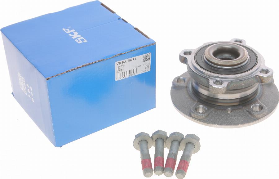 SKF VKBA 3671 - Kit de roulements de roue cwaw.fr