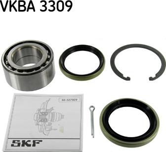 SKF VKBA 3309 - Kit de roulements de roue cwaw.fr