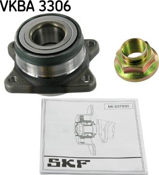 SKF VKBA 3306 - Moyeu de roue cwaw.fr