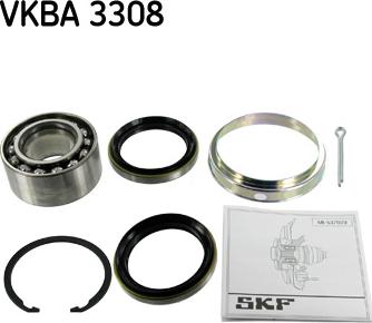 SKF VKBA 3308 - Kit de roulements de roue cwaw.fr