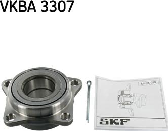 SKF VKBA 3307 - Kit de roulements de roue cwaw.fr