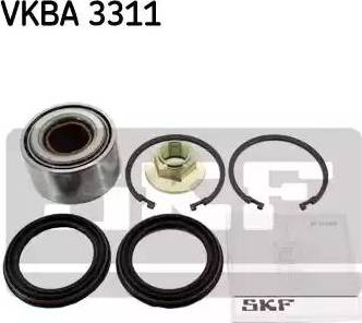 SKF VKBA 3311 - Kit de roulements de roue cwaw.fr