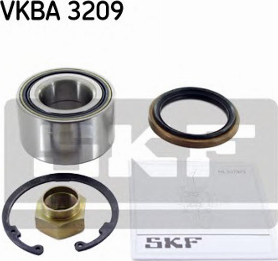 SKF VKBA 3209 - Kit de roulements de roue cwaw.fr