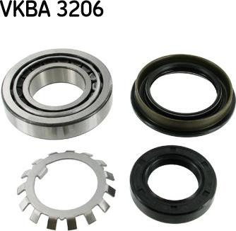 SKF VKBA 3206 - Kit de roulements de roue cwaw.fr