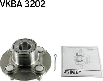 SKF VKBA 3202 - Kit de roulements de roue cwaw.fr