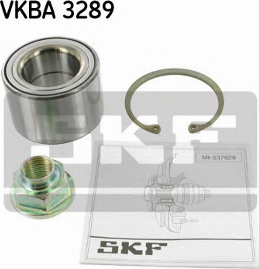 SKF VKBA3289 - Kit de roulements de roue cwaw.fr