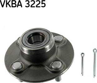 SKF VKBA 3225 - Kit de roulements de roue cwaw.fr