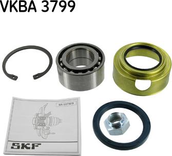 SKF VKBA 3799 - Kit de roulements de roue cwaw.fr