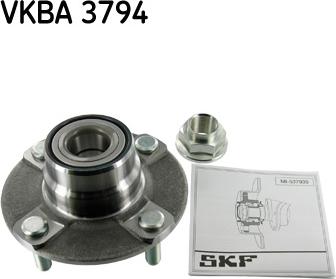 SKF VKBA 3794 - Kit de roulements de roue cwaw.fr