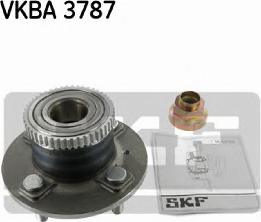 SKF VKBA 3787 - Moyeu de roue cwaw.fr