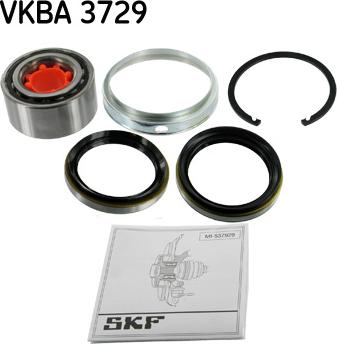 SKF VKBA 3729 - Kit de roulements de roue cwaw.fr