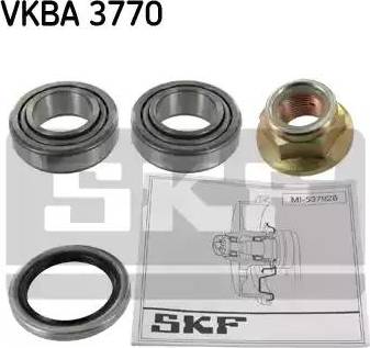 SKF VKBA 3770 - Kit de roulements de roue cwaw.fr