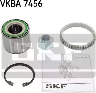 SKF VKBA 7456 - Kit de roulements de roue cwaw.fr