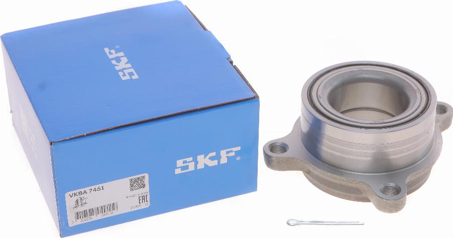 SKF VKBA 7451 - Kit de roulements de roue cwaw.fr