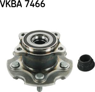 SKF VKBA 7466 - Kit de roulements de roue cwaw.fr