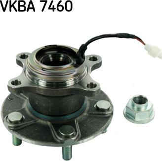 SKF VKBA 7460 - Kit de roulements de roue cwaw.fr