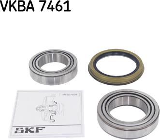 SKF VKBA 7461 - Kit de roulements de roue cwaw.fr