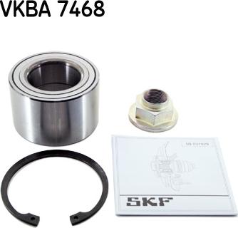 SKF VKBA 7468 - Kit de roulements de roue cwaw.fr