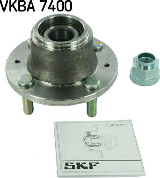 SKF VKBA 7400 - Kit de roulements de roue cwaw.fr