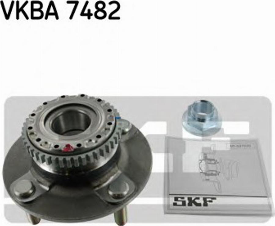 SKF VKBA 7482 - Moyeu de roue cwaw.fr