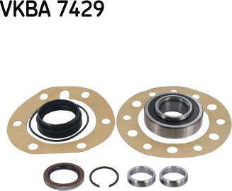 SKF VKBA 7429 - Kit de roulements de roue cwaw.fr