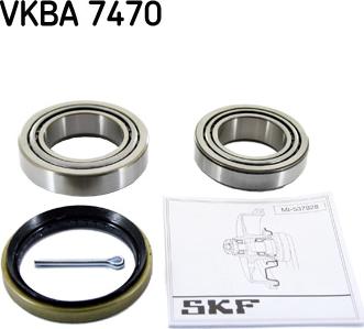 SKF VKBA 7470 - Kit de roulements de roue cwaw.fr