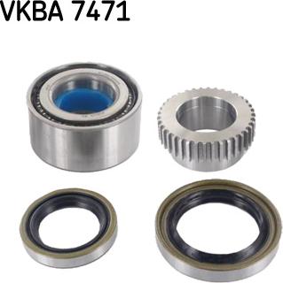 SKF VKBA 7471 - Kit de roulements de roue cwaw.fr