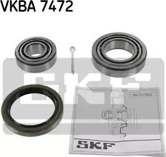 SKF VKBA 7472 - Kit de roulements de roue cwaw.fr