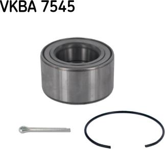 SKF VKBA 7545 - Kit de roulements de roue cwaw.fr