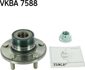 SKF VKBA 7588 - Kit de roulements de roue cwaw.fr