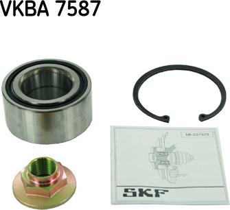 SKF VKBA 7587 - Kit de roulements de roue cwaw.fr