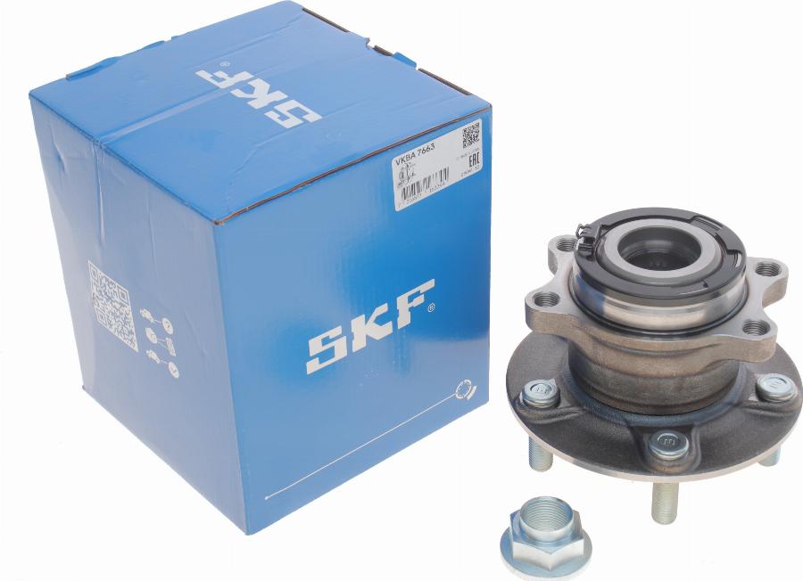 SKF VKBA 7663 - Kit de roulements de roue cwaw.fr