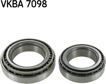 SKF VKBA 7098 - Kit de roulements de roue cwaw.fr