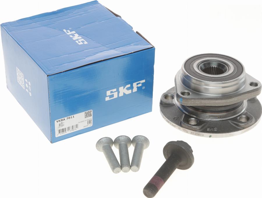 SKF VKBA 7011 - Kit de roulements de roue cwaw.fr