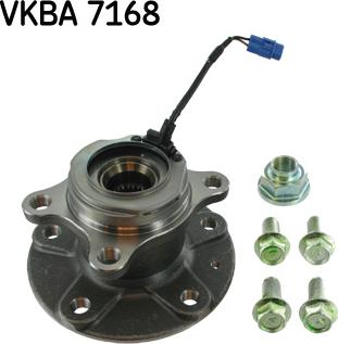 SKF VKBA 7168 - Kit de roulements de roue cwaw.fr