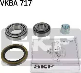 SKF VKBA 717 - Kit de roulements de roue cwaw.fr